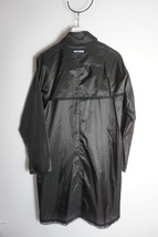 新品 正規 18SS PRADA プラダ LACE TRIMMED NYLON COAT レース ナイロン トレンチ コート 2BP096 1QAC 36S 黒本物1226N▲_画像2