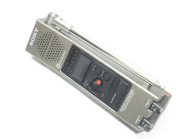 SONY 合法CB無線機500mW ICB-680 箱有り 単三電池8本付き - その他