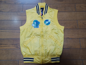 DIESEL stadium jumper the best S size yellow color beautiful goods sending 230 jpy possibility 