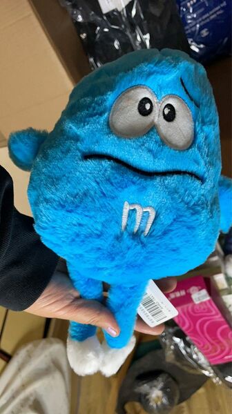 M&M's ぬいぐるみ(Blue)