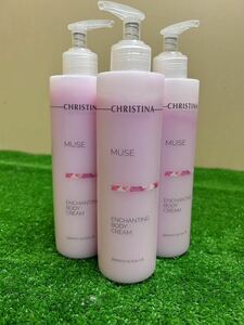 新品 3 本 セット まとめCHRISTINA MUSE ENCHANTING BODY CREAM クリーム ボディー クリスティーナ ミューズ