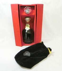 1000円スタート 酒 COGNAC Jas Hennessy X.O カラフェ デキャンタ バカラクリスタル コニャック ヘネシー 未開栓 箱付 12 お酒⑰508