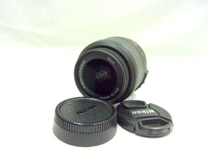 1000円スタート レンズ Nikon AF-S DX NIKKOR 18-55mm F3.5-5.6 ニコンオートフォーカス ニコンレンズ レンズのみ WHO QQ1007