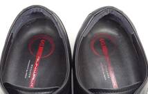 即決 asics Runwalk 25.5cm Uチップ アシックス ランウォーク メンズ 黒 ブラック BLK 本革 ビジネス 本皮 革靴 スクエアトゥ 紳士靴 通勤_画像8