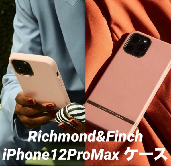 Richmond&Finch iPhone12ProMax ケース ピンク アイフォン