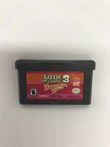 【Lizzie McGuire 3】 GameBoy Advance 海外ゲームボーイアドバンス用ソフト