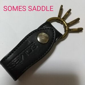 SOMES SADDLE ソメスサドル ベルト バッグ 取り付け可能 キーホルダー キーリング レザー
