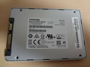CFD製　SSD480GB　CSSD-S6Ｔ480ＮＭＧ1Ｑ（USED品　稼働5579時間）