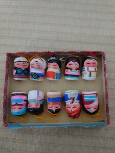 中国雑貨 土人形10点セット 中国工芸品