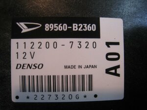 ミラアヴィ　L250S　エンジンコンピューター　ECU　89560-B2360　112200-7320　純正　16167　伊t