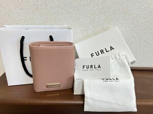 美品★FURLA 二つ折り財布 財布