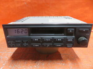 BY6363 operation OK Nissan QP11 Primera 1DIN audio / cassette, tuner deck / original CSK-9711D/ body only Y31 Cedric C33 Laurel 