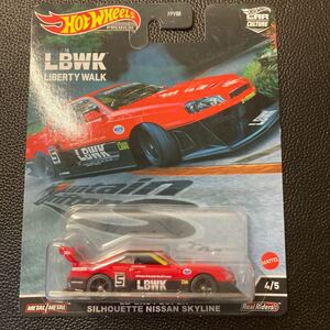 ホットウィール HotWheels LB-ER34 SUPER SILHOUETTE NNISSAN SKYLINE 日産 スカイライン リバティ リアルライダー