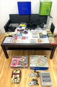 B#5636 ゲーム機 ソフト GAMEBOY PlayStation PlayStation2 ファミコン スーパーファミコン XBOX360 現状品 まとめ