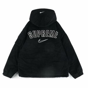 NIKE Supreme Arc Corduroy Hooded Jacket ナイキ シュプリーム アーク コーデュロイ フーディー ジャケット size S 新品