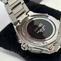 SEIKO BRIGHTZ SAGA205 8B92-0AE0 クロノグラフ ソーラー電波 エキスパート 腕時計 セイコー ブライツ フライト 美品 保証書付き_画像2