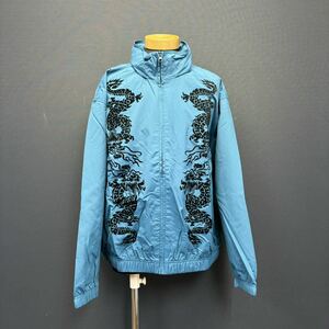 Supreme Dragon Track Jacket Teal size M シュプリーム ドラゴン トラックジャケット ティール ナイロンジャケット 龍 ジップアップ