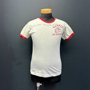 CHAMPION RINGER S/S TEE チャンピオン リンガー ショートスリーブ Tシャツ size S WHITE/RED USA製 半袖