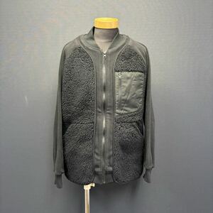 UNIQLO × WHITE MOUNTAINEERING BOA FULL ZIP Jacket ユニクロ ホワイトマウンテニアリング ボア フルジップ ジャケット size M ブラック