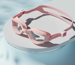 Силиконовые очки водонепроницаемые анти -фонаринг плавание ясное розовое