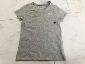 新品 Abercrombie & Fitch アバクロ アバクロンビー&フィッチ キッズ 子供 Tシャツ 7/8 130 120 マーク ガールズ girl