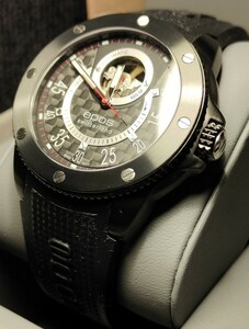 送料無料 極美品 エポス スポーティブオープン オートマチック epos 腕時計 自動巻き ボールウォッチ INVICTA tissot sinn クロノグラフ 