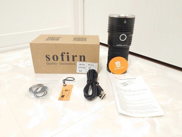 Sofirn　懐中電灯　11000ルーメン！　未使用に近い美品