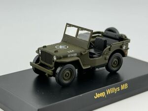 1/64 京商 サンクス　ジープ　ウイリス　MB オリーブドラブ