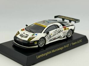 1/64 京商 サンクス　ランボルギーニ ムルシエラゴ　R-GT Team JLOC #66 黒文字