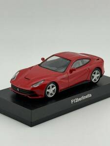 1/64 京商 サンクス　フェラーリ　F12 ベルリネッタ　　 赤　レッド