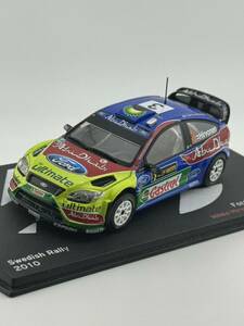 1/43 デアゴスティーニ　ラリーカーコレクション　フォード　フォーカス　RS WRC #3 2010