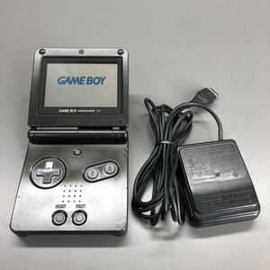 【動作品】GBA ゲームボーイ アドバンス SP ブラック 本体・充電器