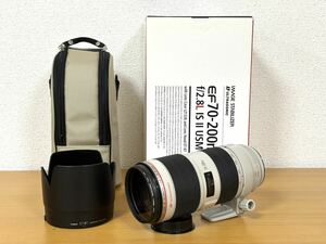 ☆美品☆ Canon EF70-200mm F2.8L IS II USM キヤノン 望遠ズームレンズ 元箱 ケース付