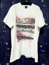 Joji Shimamoto＆ONEZKER Tシャツ XL ホワイト ストリート オーバーサイズ 古着 パンク ROCK バンド ロック ヒステリックグラマー_画像4