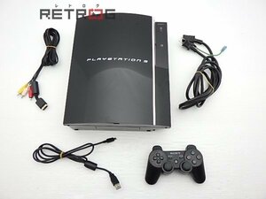 PlayStation3 80GB クリアブラック（旧型PS3本体・CECHL00） PS3