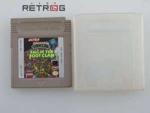 TURTLES　FALL OF THE FOOT CLAN（海外版） ゲームボーイ GB