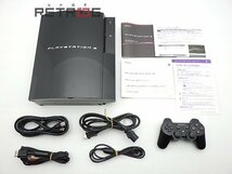 PlayStation3 20GB ビギナーズパック クリアブラック PS2ソフト動作可能 みんなのGOLF5（旧型PS3本体同梱版 PS3_画像3