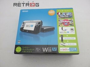 WiiU本体 ファミリープレミアムセット+フィットメーター（黒） Wii U