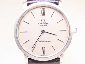 ■♪価格高騰！ 資産価値! 稼働 電池新品 メンズ ビンテージ 高級超レア！ OMEGA オメガConstellation コンステレーション QUATZ クオーツ