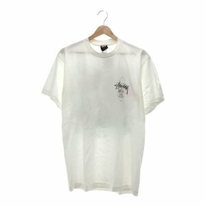 00's オールドモデル STUSSY ステューシー 大須チャプト限定 復刻 VENUS PRINT TEE ヴィーナス 女神 バックプリント Tシャツ M ホワイト