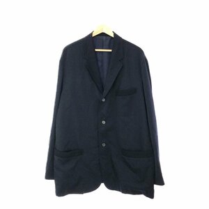 Y'S FOR MEN ワイズ YOHJI YAMAMOTO ヨウジヤマモト MM-J12-100 3B テーラードジャケット アウター M ネイビー リブポケット ウール