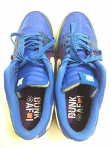 箱・タグ付 NIKE ナイキ UNDEFEATED アンディフィーテッド 2021 DH6508-400 コラボ DUNK LOW SP ダンク ロー スニーカー 28.5cm BLUE_画像5