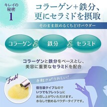 アルフェ ディープエッセンス パウダー 1箱 30袋 セラミド 鉄分 ヒアルロン酸コラーゲン_画像8