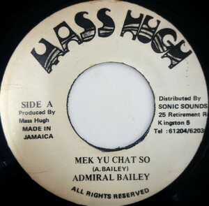 MEK YU CHAT SO／ADMIRAL BAILEY