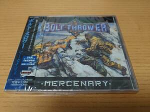 デスメタル　BOLT THROWER ボルト　スロワー/マーセナリィ　1998年　国内正規シールド未開封品