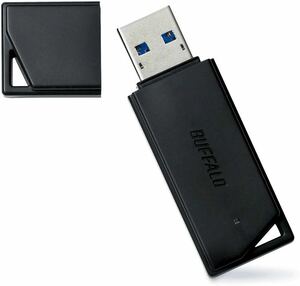 2318043☆ バッファロー USBメモリ 32GB USB3.2(Gen1)/3.1(Gen 1)/3.0/2.0 充実サポート RUF3-K32GA-BK/N