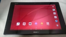 HK1705 docomo XPERIA Z2 tablet SO-05F SONY ソニー Android タブレット 簡易動作確認＆簡易清掃＆初期化OK 判定〇 送料無料 現状品_画像3