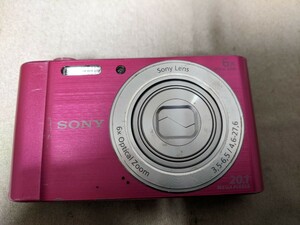 HK1782 SONY Cyber-shot DSC-W810 コンパクトデジタルカメラ 小型デジカメ ソニー 簡易動作確認OK 動作品 現状品 送料無料