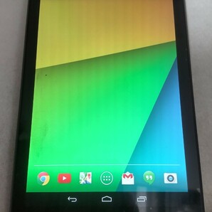 HK1745 Google ASUS NEXUS 7 エイスース Android タブレット 簡易動作確認＆簡易清掃＆初期化OK 判定○ 送料無料 現状品