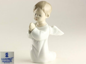 西洋美術　LLADRO　リヤドロ　フィギュリン　天使　A1523